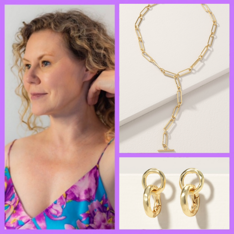 Gold Jewelry to style and wear with a silk slip dress