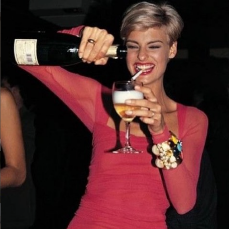 Repost Linda Evangelista 90's Nineties Luxury